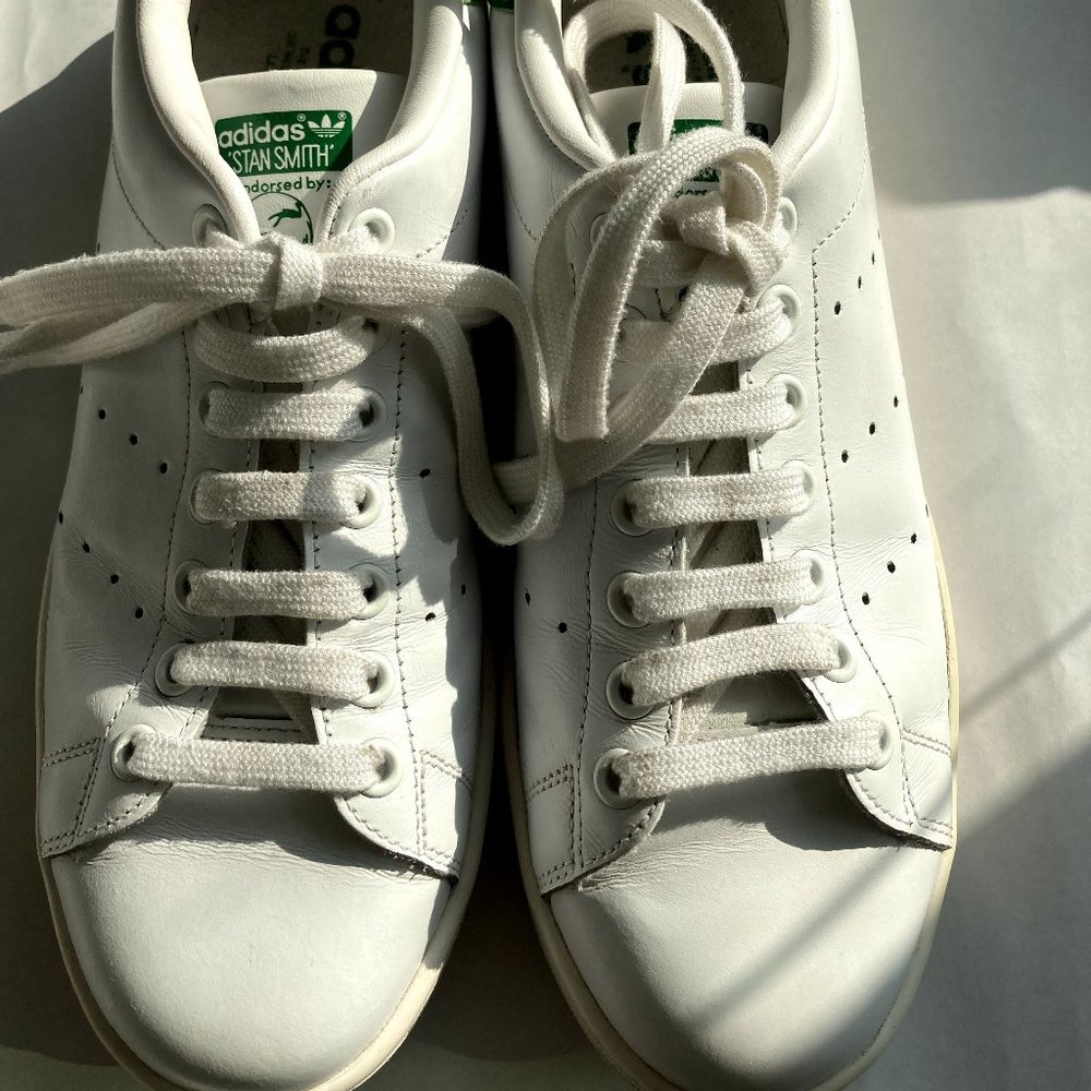 Adidas Stan Smith Sneakers - White/Green